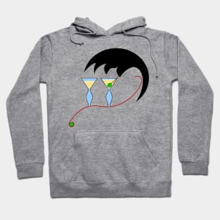 Cocktail Face Hoodie